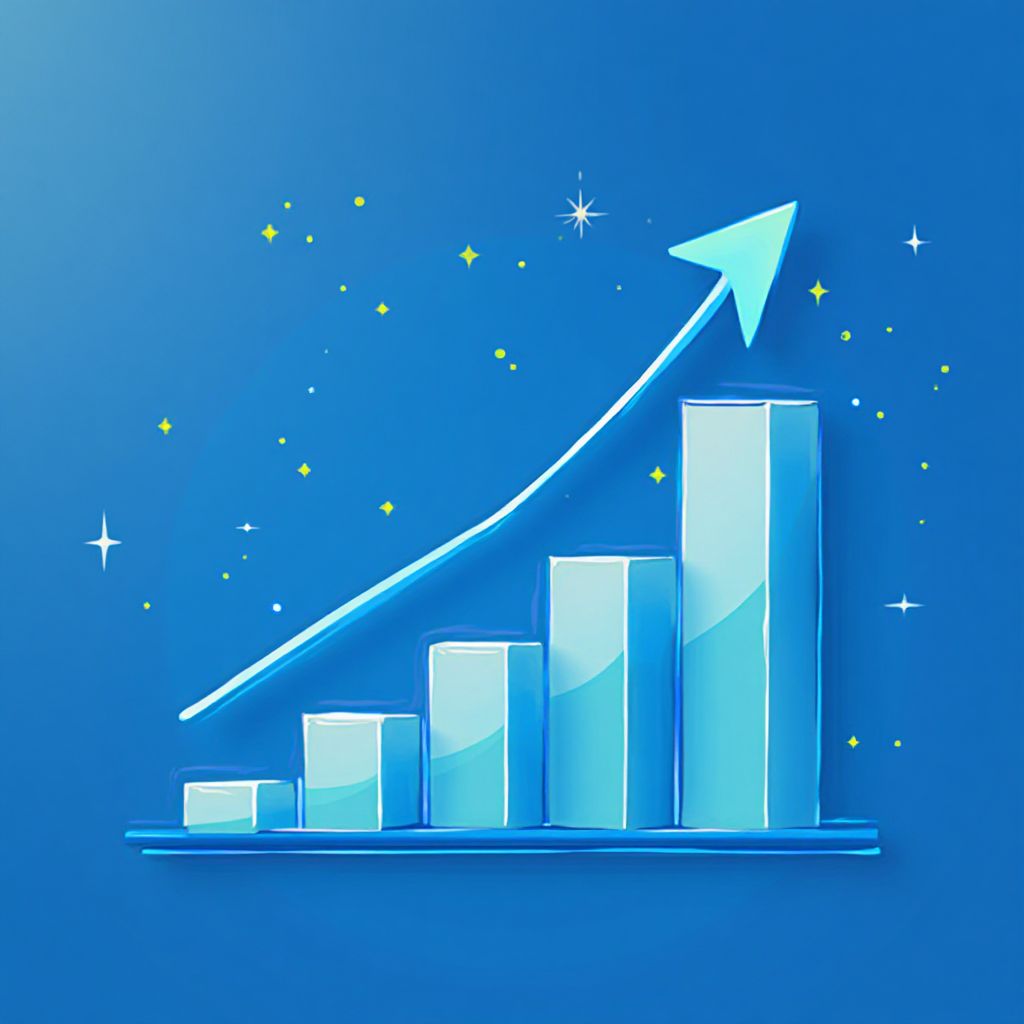 Ícono de crecimiento